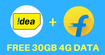 Idea Flipkart Data Offer