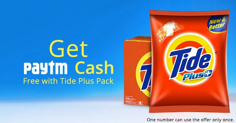 Paytm Tide Plus Offer