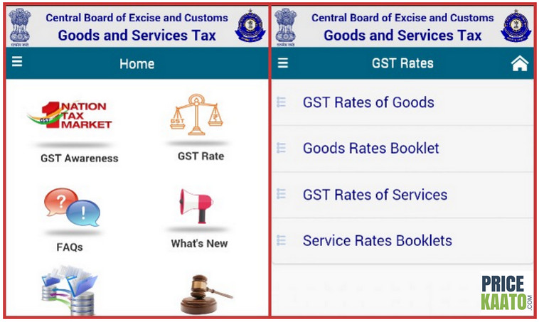 GST Rate Finder App Download For iPhone Android