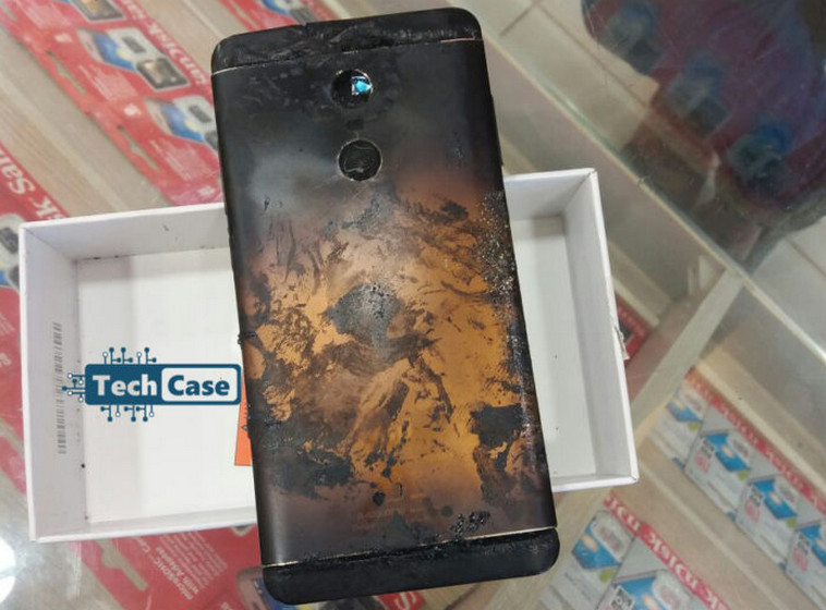 Xiaomi Redmi Note 4 Explosion