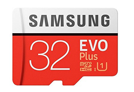 Samsung EVO+ 32GB Class 10 MicroSD Card