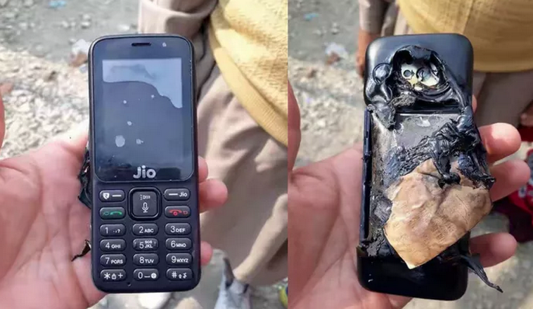 Jio Phone Explosion