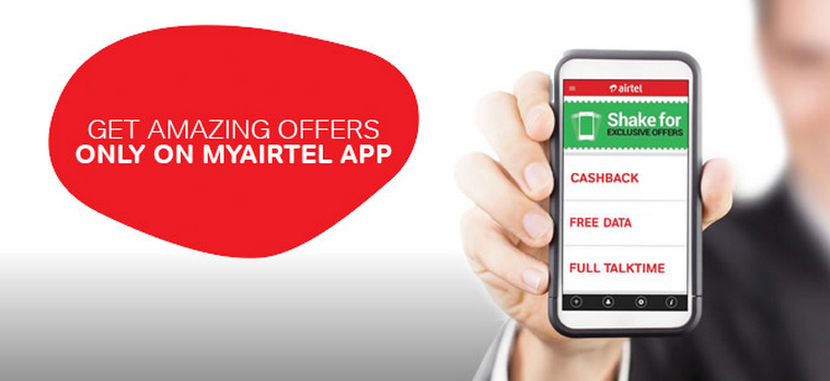 My Airtel App Cashback Offer Rs 75
