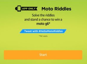 Amazon Moto Riddles Quiz Answers Today