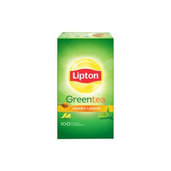 Lipton Honey Lemon Green Tea Bags, 100 Pieces