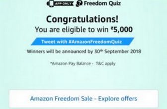 Amazon Freedom Quiz Answers Today