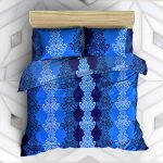 Polycotton Double Bedsheet with 2 Pillow Covers