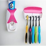 Plastic Adhesive Based Toothpaste Dispenser Kit
