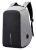 Fur Jaden 15 Ltrs Grey Anti Theft Waterproof Backpack