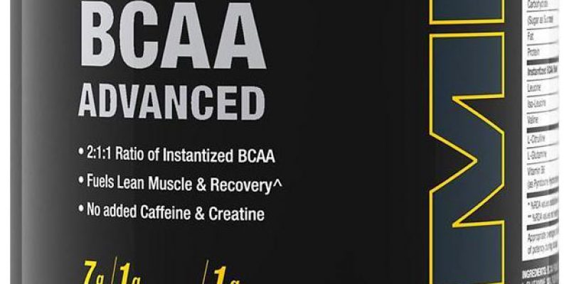 GNC AMP Gold Series BCAA Advanced with Vitamin B6 – 14.1 Oz, 400 gm