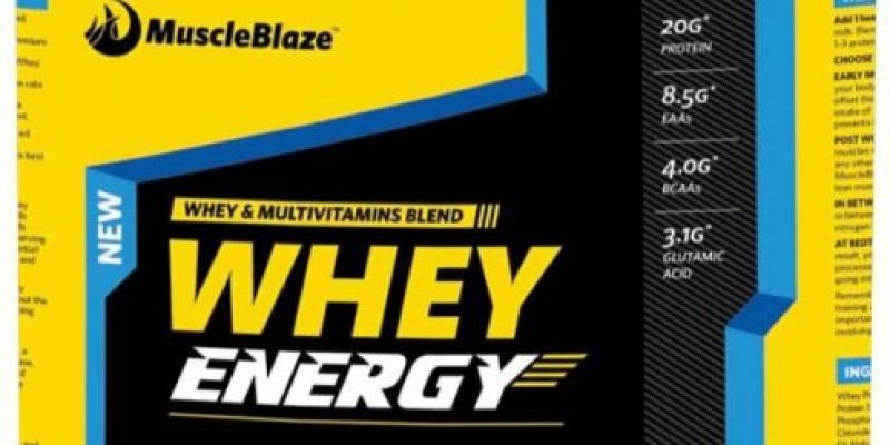 MuscleBlaze Whey Energy with DigeZyme Whey Protein